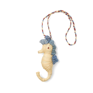 Bogg'd & Charmed  - Raffia Seahorse